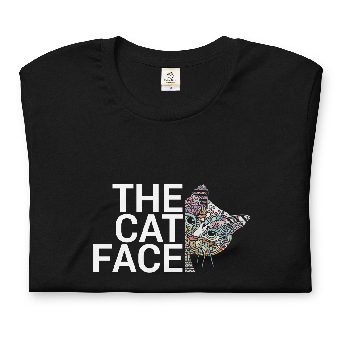 猫tシャツ ねこ 猫イラスト THE CAT FACE｜アダルト&キッズサイズ