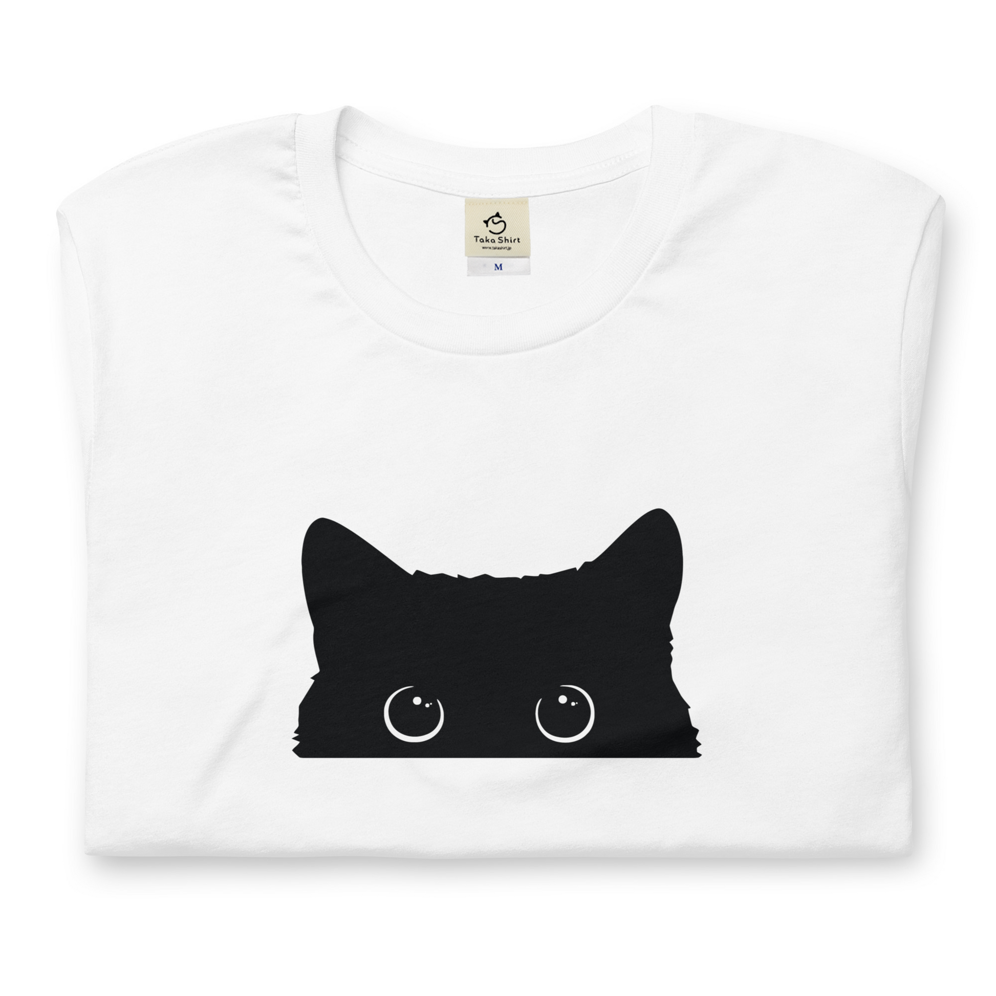 猫tシャツ ねこ 猫イラスト 可愛い黒い猫