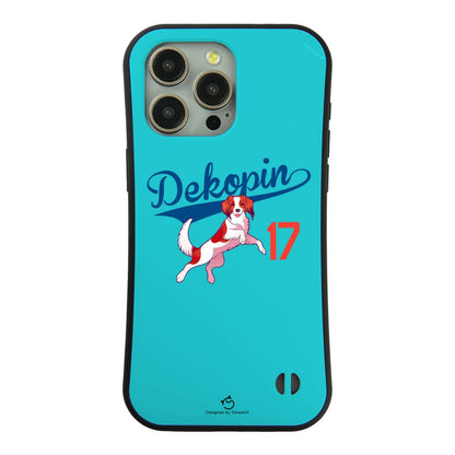 デコピン ケース いぬ 犬 コーイケルホンディエイラスト  Dekopin1  スマホ ケース iPhone8, SE2, SE3 ~ ケース iPhone16セリア