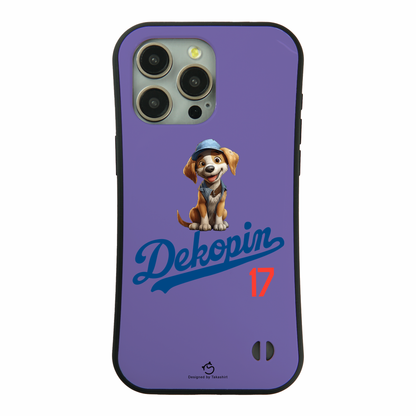 デコピン ケース いぬ 犬 コーイケルホンディエイラスト  Dekopin2 スマホ ケース iPhone8, SE2, SE3 ~ ケース iPhone16セリア