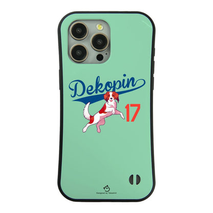 デコピン ケース いぬ 犬 コーイケルホンディエイラスト  Dekopin1  スマホ ケース iPhone8, SE2, SE3 ~ ケース iPhone16セリア