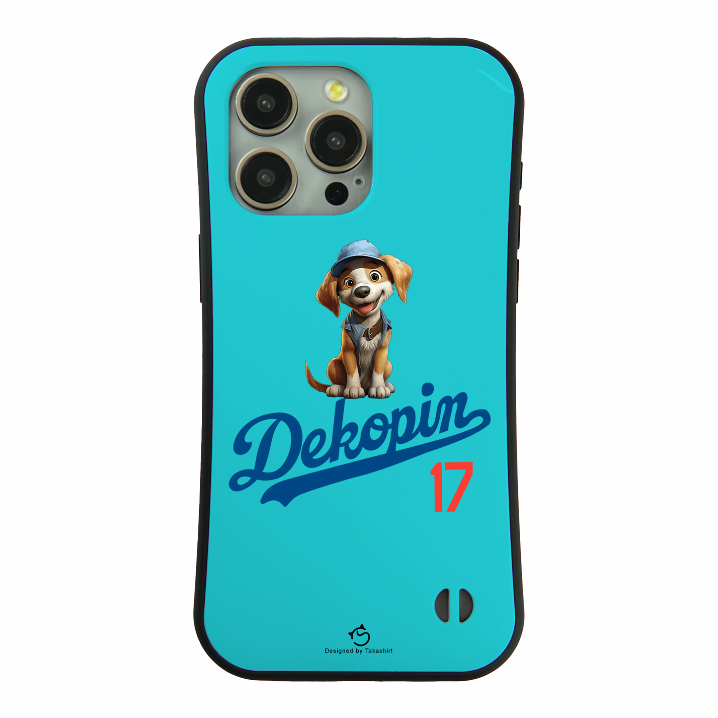 デコピン ケース いぬ 犬 コーイケルホンディエイラスト  Dekopin2 スマホ ケース iPhone8, SE2, SE3 ~ ケース iPhone16セリア