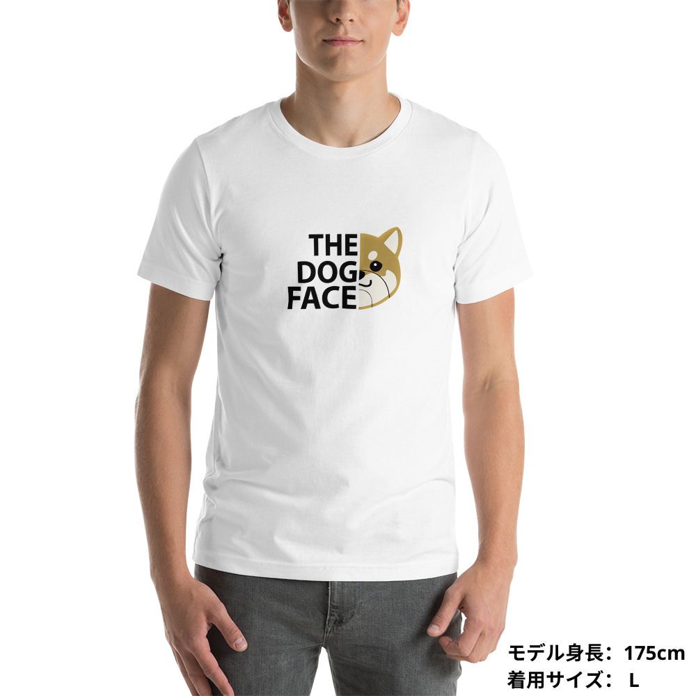 犬 tシャツ 犬イラスト 柴犬 THE DOG FACE ｜アダルト&キッズサイズ