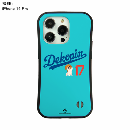 デコピン ケース いぬ 犬 コーイケルホンディエイラスト  Dekopin3スマホ ケース iPhone8, SE2, SE3 ~ ケース iPhone16セリア