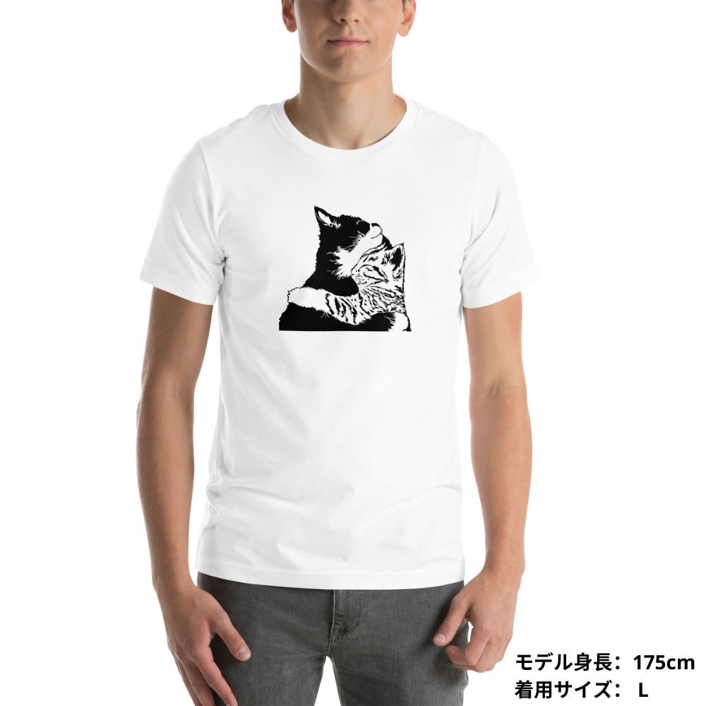 猫tシャツ ねこ 猫イラスト｜アダルト&キッズサイズ