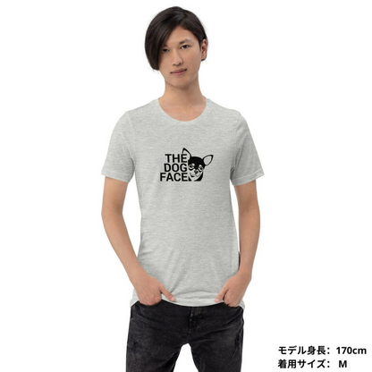 犬 tシャツ 犬イラスト チワワ THE DOG FACE ｜アダルト&キッズサイズ