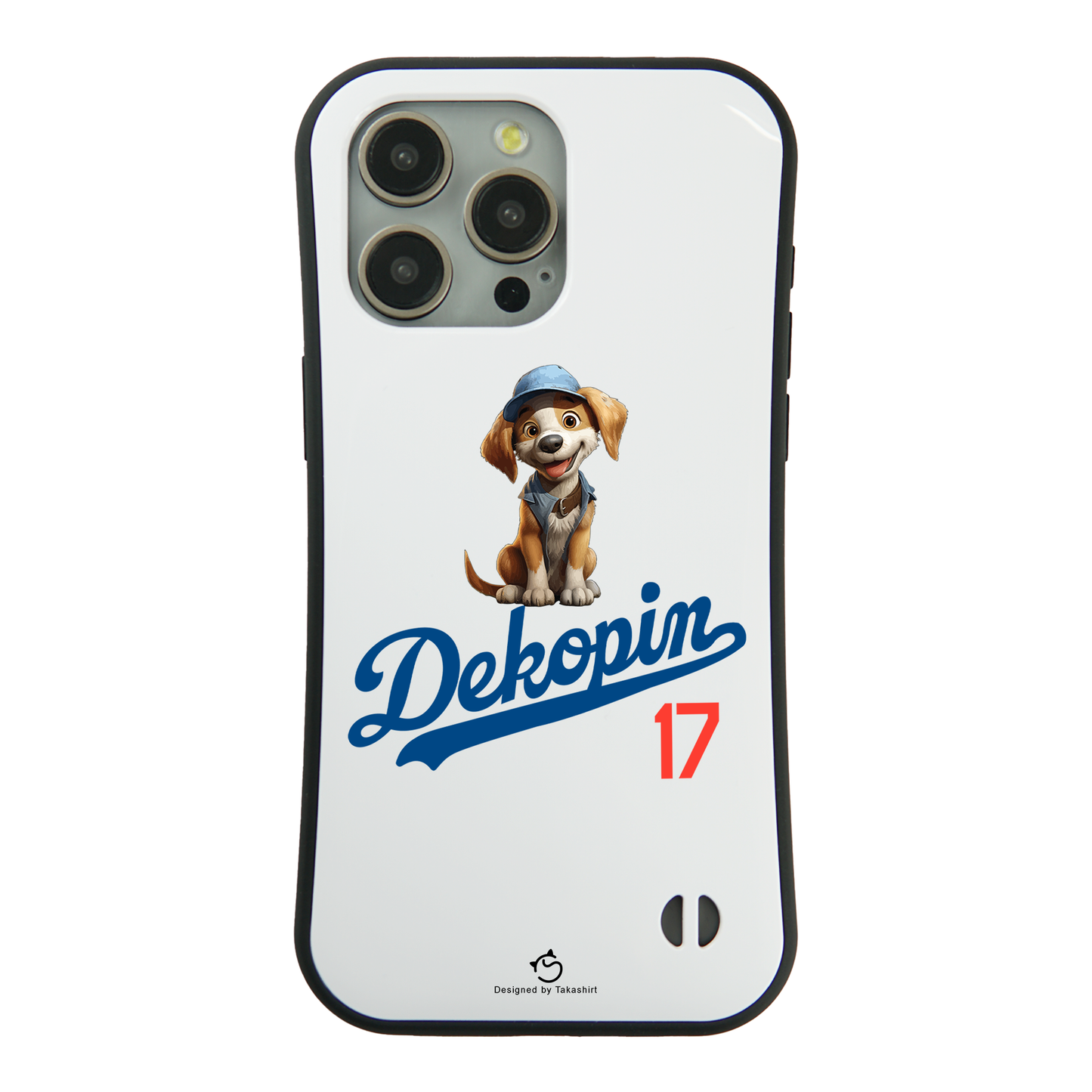 デコピン ケース いぬ 犬 コーイケルホンディエイラスト  Dekopin2 スマホ ケース iPhone8, SE2, SE3 ~ ケース iPhone16セリア