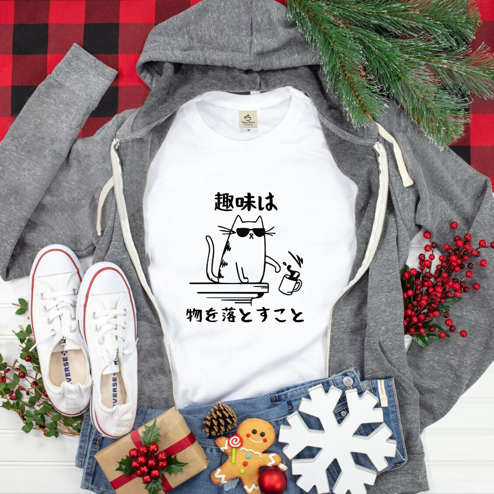 猫tシャツ ねこ 猫イラスト おもしろ tシャツ かわいい 趣味｜アダルト&キッズサイズ