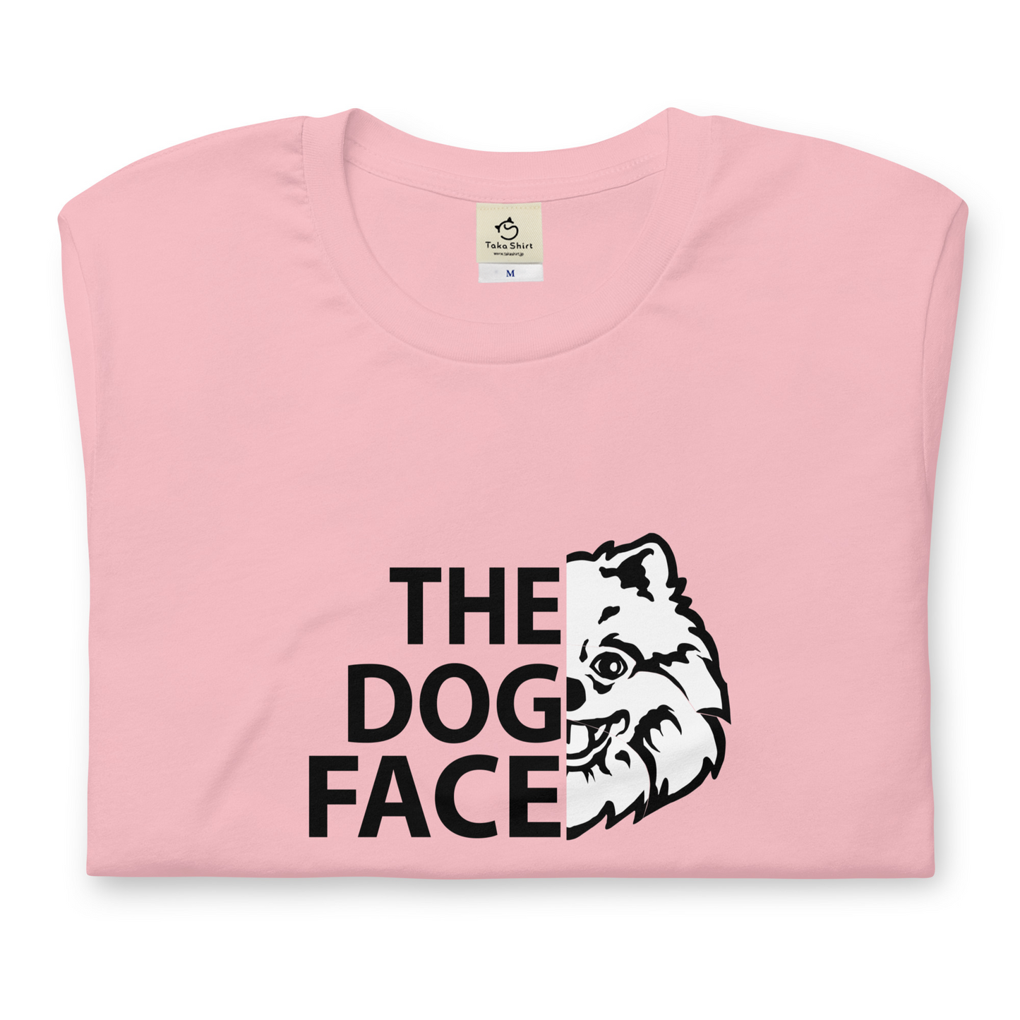 犬 tシャツ 犬イラスト ポメラニアン  THE DOG FACE｜アダルト&キッズサイズ