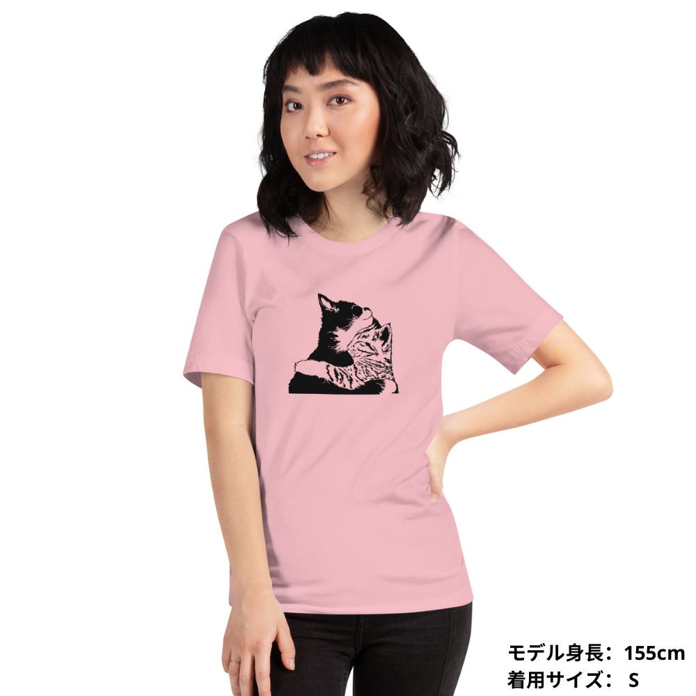 猫tシャツ ねこ 猫イラスト｜アダルト&キッズサイズ