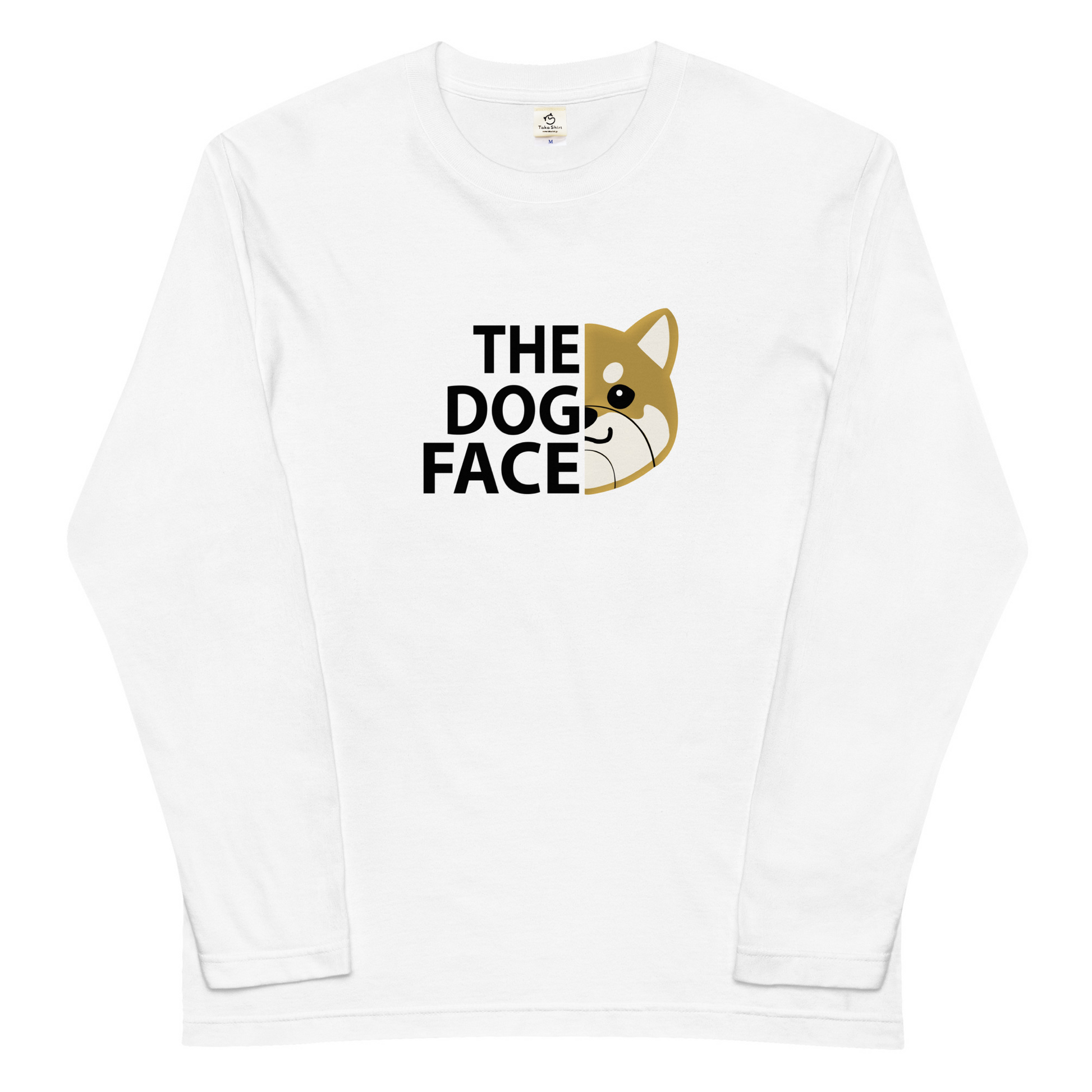 犬 tシャツ 犬イラスト 柴犬 THE DOG FACE – Takashirt