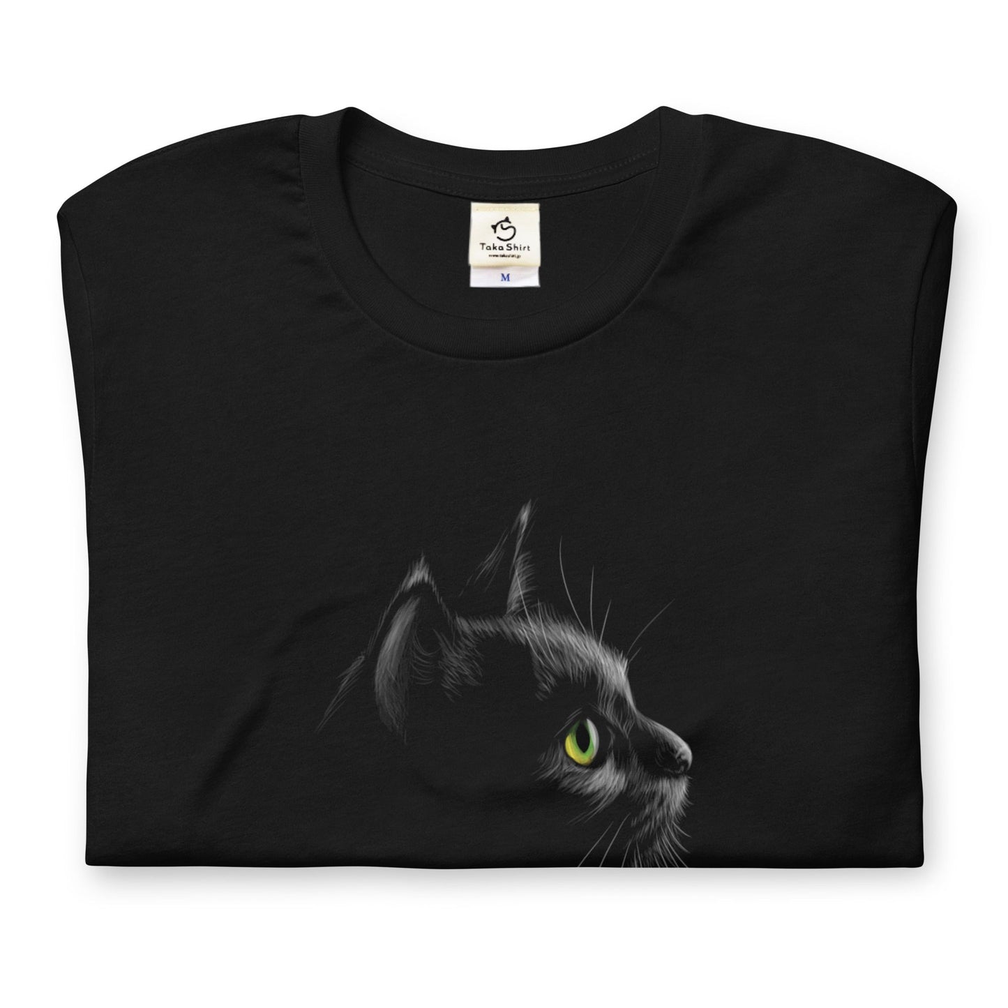 猫tシャツ ねこ 猫イラスト  可愛い猫 猫の光と影シリーズ｜アダルト&キッズサイズ【6種類デザインあり】