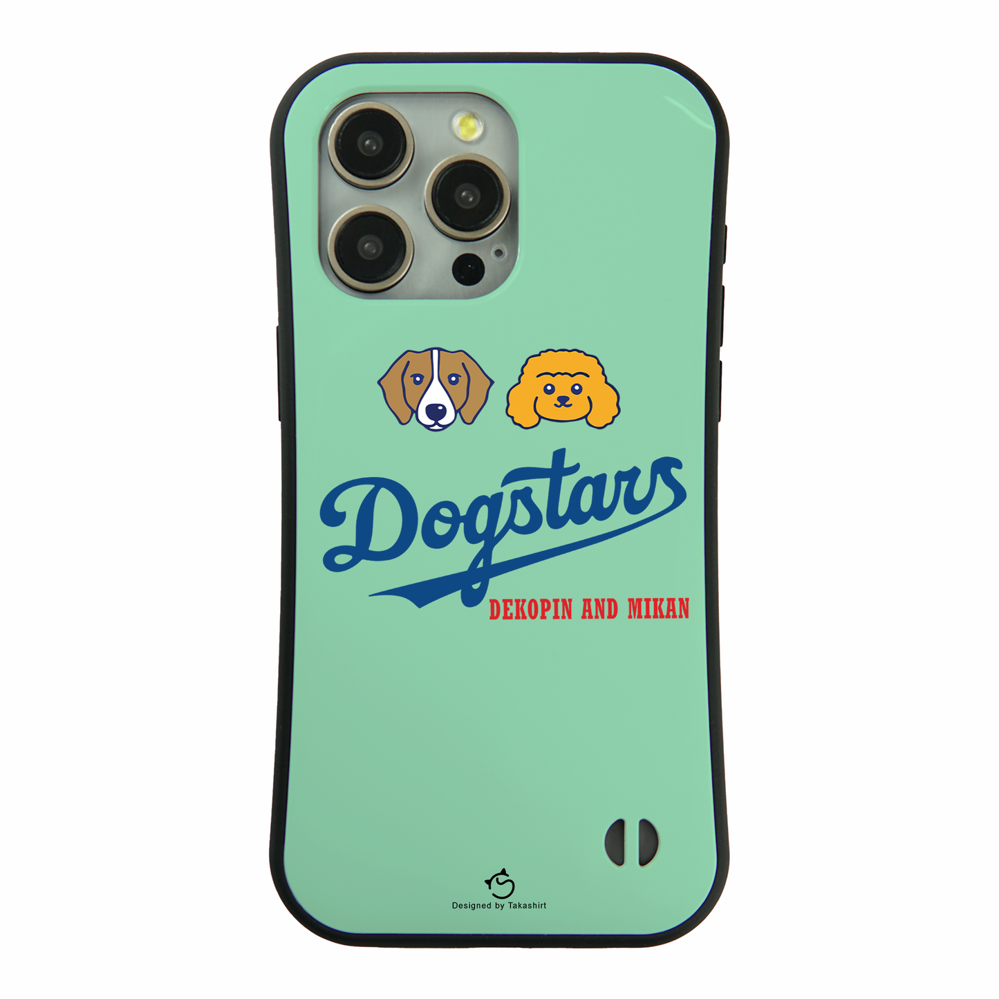 デコピン ケース いぬ 犬 コーイケルホンディエイラスト  Dekopin4スマホ ケース iPhone8, SE2, SE3 ~ ケース iPhone16セリア