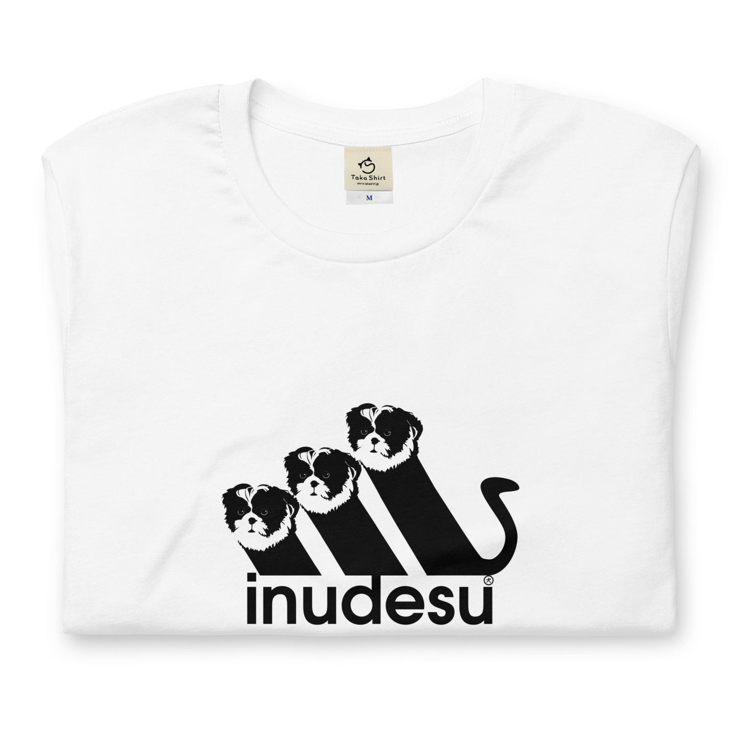 犬 tシャツ 犬イラスト シーズー  INUDESU ｜アダルト&キッズサイズ