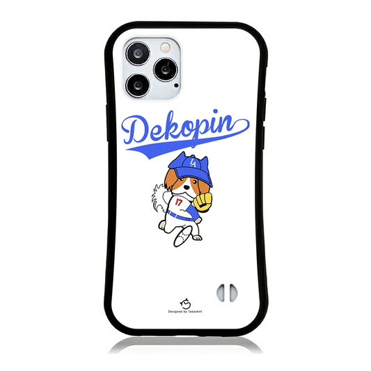 デコピン ケース いぬ 犬 コーイケルホンディエイラスト  Dekopin スマホ ケース iPhone8, SE2, SE3 ~ ケース iPhone15セリア