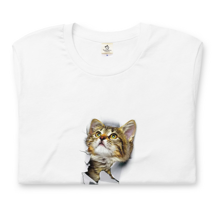 猫tシャツ ねこ 猫イラスト3D CAT 9  可愛い｜アダルト&キッズサイズ