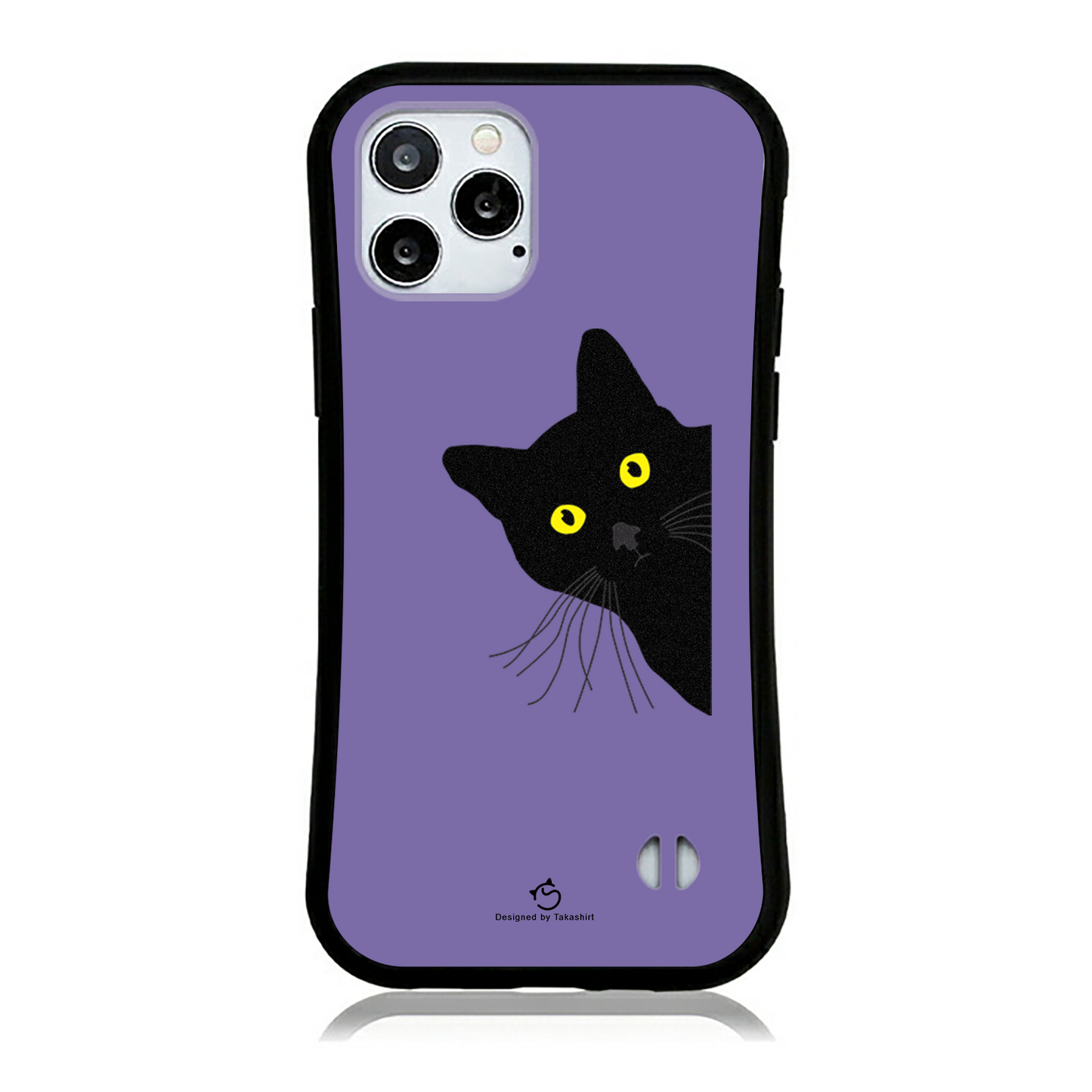 ケース ねこ 猫イラスト 猫 スマホ ケース iPhone8, SE2, SE3 ~ ケース iPhone15セリア