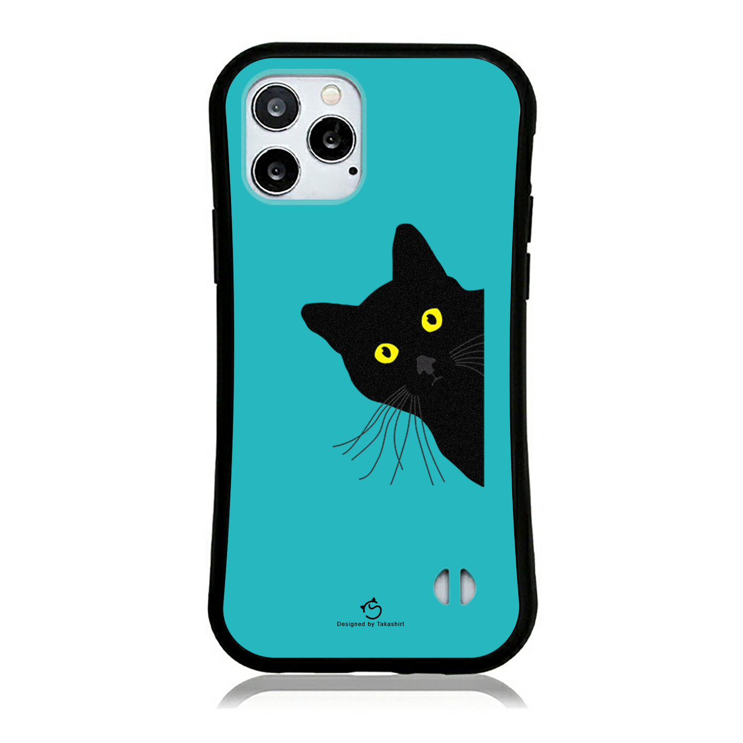 ケース ねこ 猫イラスト 猫 スマホ ケース iPhone8, SE2, SE3 ~ ケース iPhone15セリア