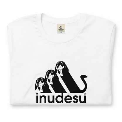 犬 tシャツ 犬イラスト ダックス フンド  INUDESU ｜アダルト&キッズサイズ