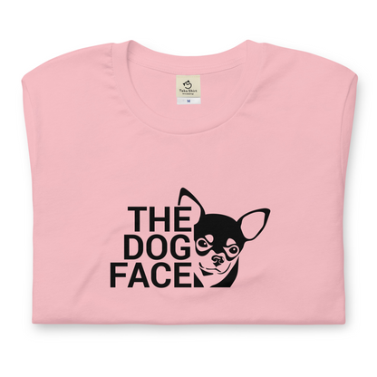 犬 tシャツ 犬イラスト チワワ THE DOG FACE ｜アダルト&キッズサイズ