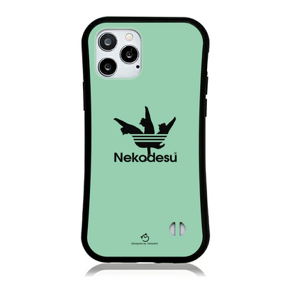 ケース ねこ 猫イラスト Nekodesu2 スマホ ケース iPhone8, SE2, SE3 ~ ケース iPhone15セリア