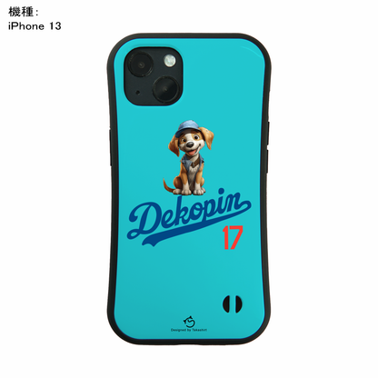 デコピン ケース いぬ 犬 コーイケルホンディエイラスト  Dekopin2 スマホ ケース iPhone8, SE2, SE3 ~ ケース iPhone16セリア