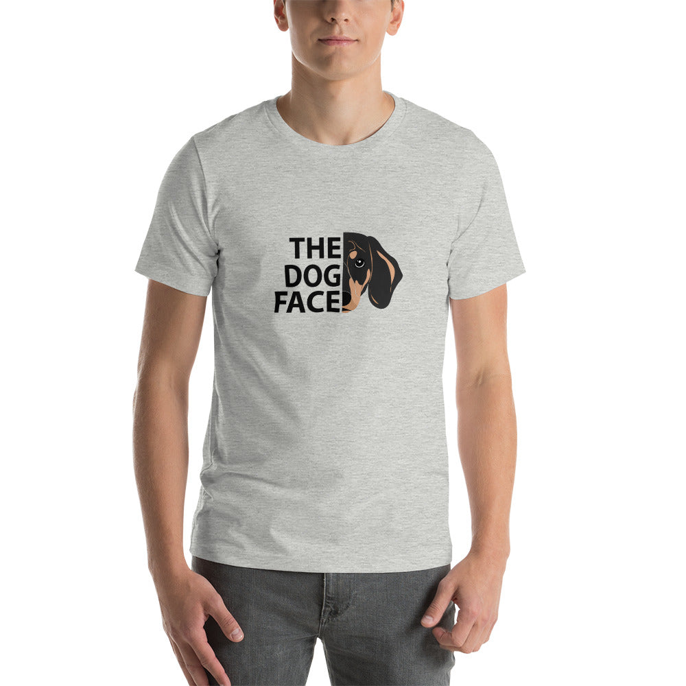 犬 tシャツ 犬イラスト ダックス フンド THE DOG FACE