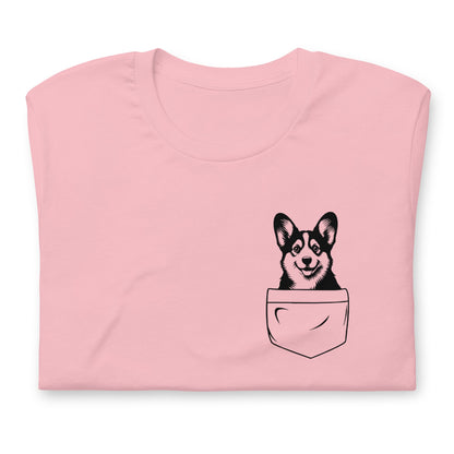 犬 tシャツ 犬イラスト 犬コーギー ｜アダルト&キッズサイズ