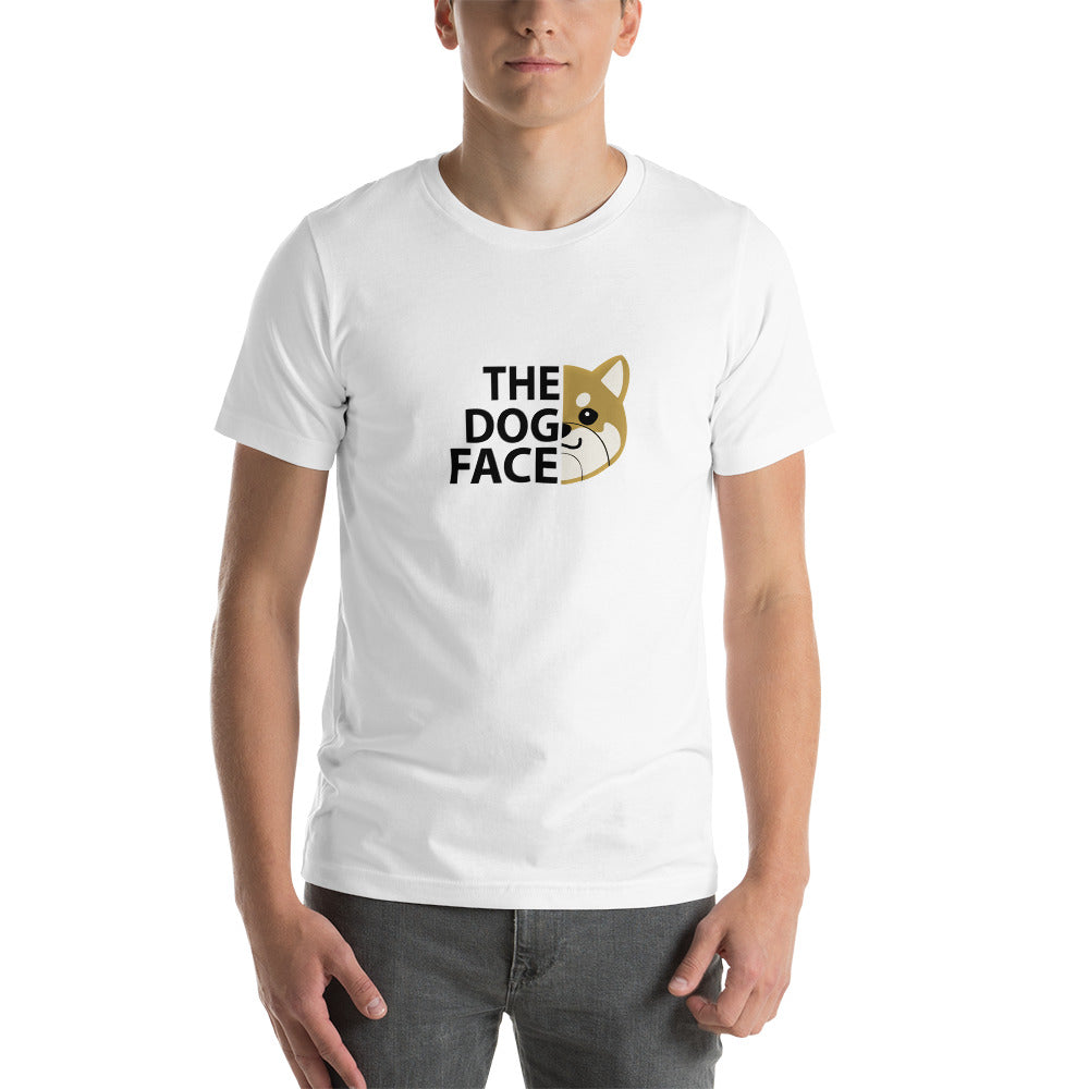 犬 tシャツ 犬イラスト 柴犬 THE DOG FACE