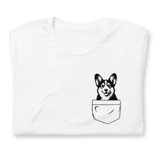 犬 tシャツ 犬イラスト 犬コーギー ｜アダルト&キッズサイズ