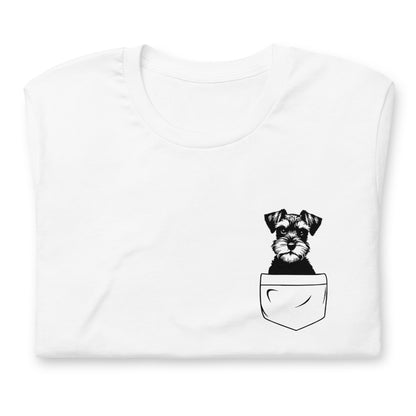 犬 tシャツ 犬イラスト 犬シュナウガー｜アダルト&キッズサイズ