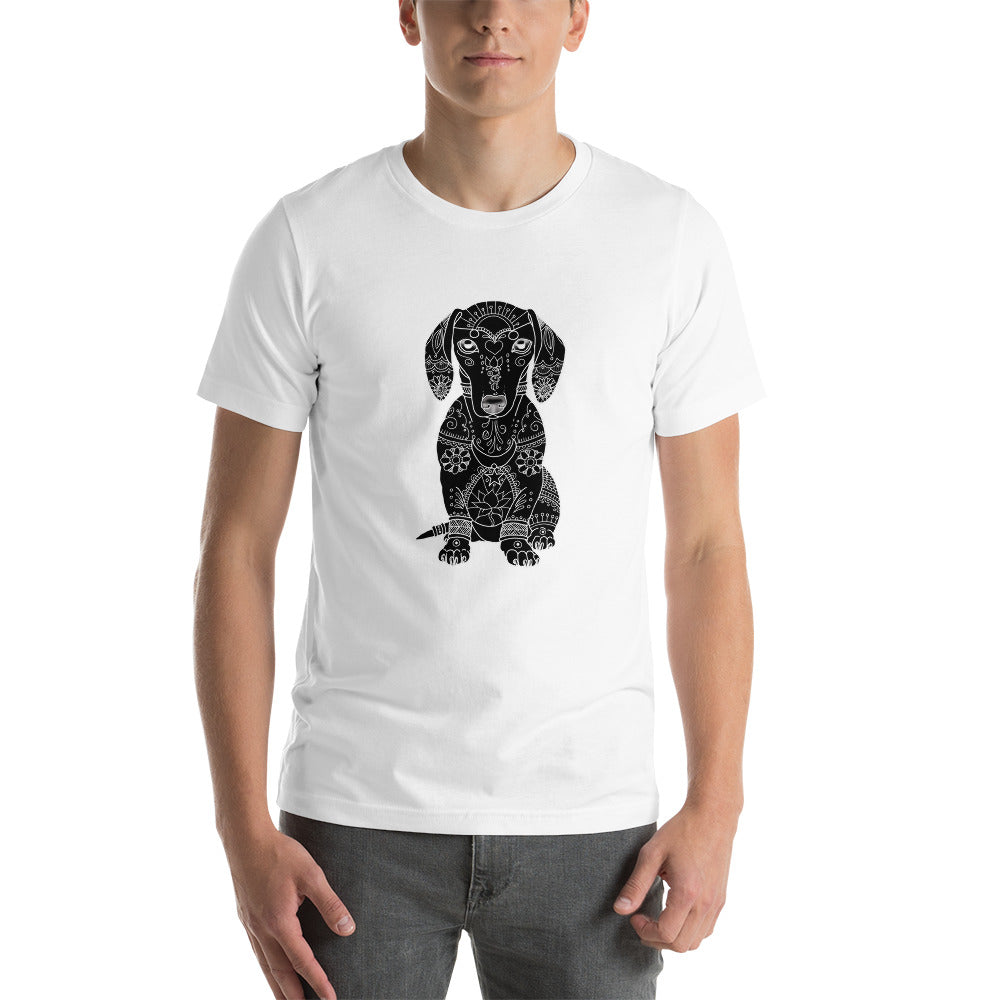 ダックスフンド アート犬Tシャツ 犬柄Tシャツ – Takashirt